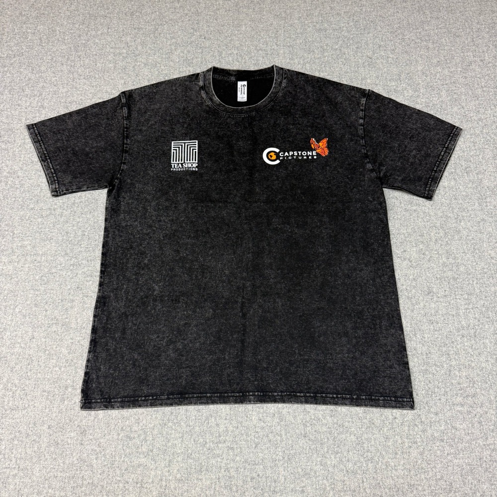 Arrive Guide Invertigo T-Shirt Size L Gray Acid Wash Tea Shop Capstone Pictures